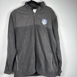 Champion NWT Gray Performance Fleece Jacket SLU Billikens Logo & Sleeve Sz XL